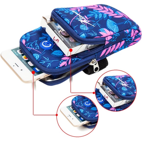 Flamingo🦩Pattern Water Bottle Pouch Bag/Armband - Picture 6 of 10